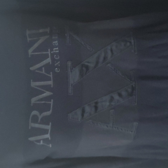 Armani Exchange A | X logo monochrome black striped sweater - Picture 2 of 6